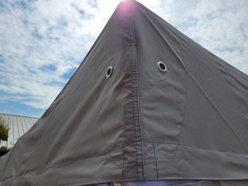 Partytent 3x3m - Lichtgrijs